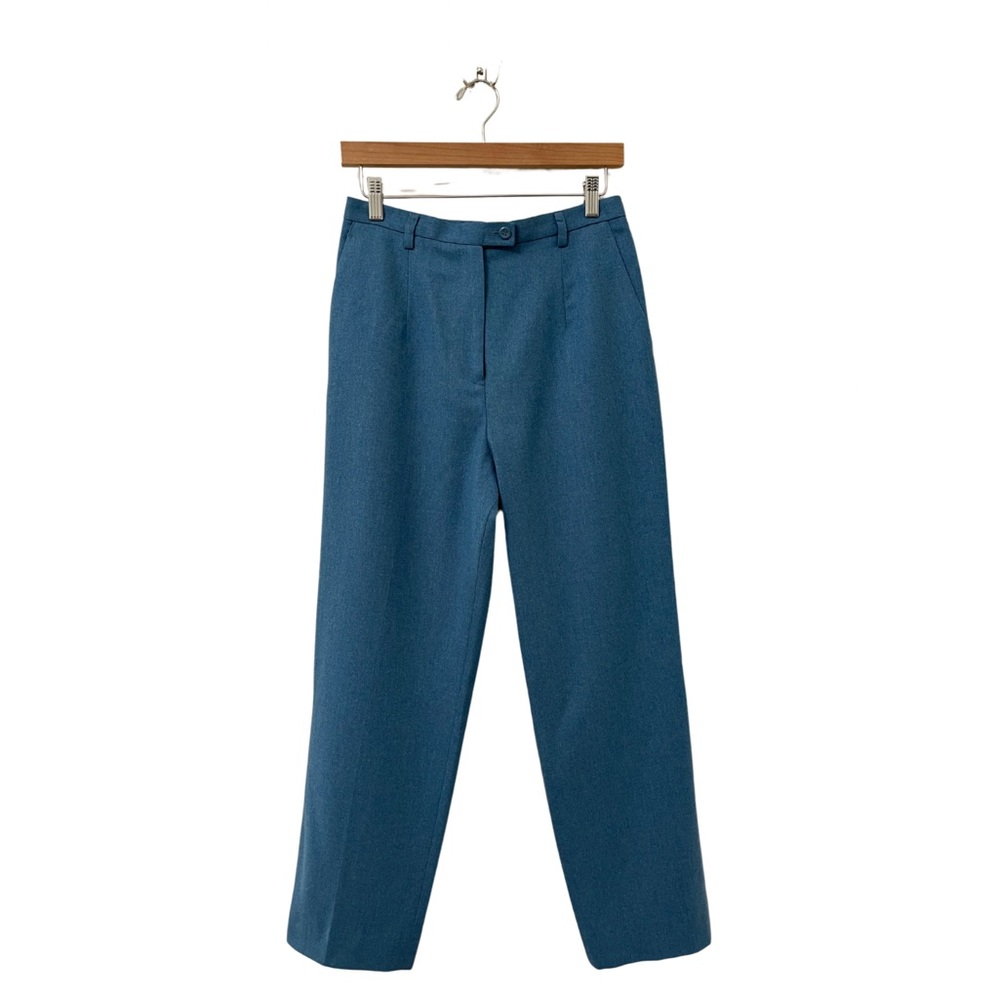 Pendleton Turquoise-Blue Virgin Wool Vintage Dres… - image 1